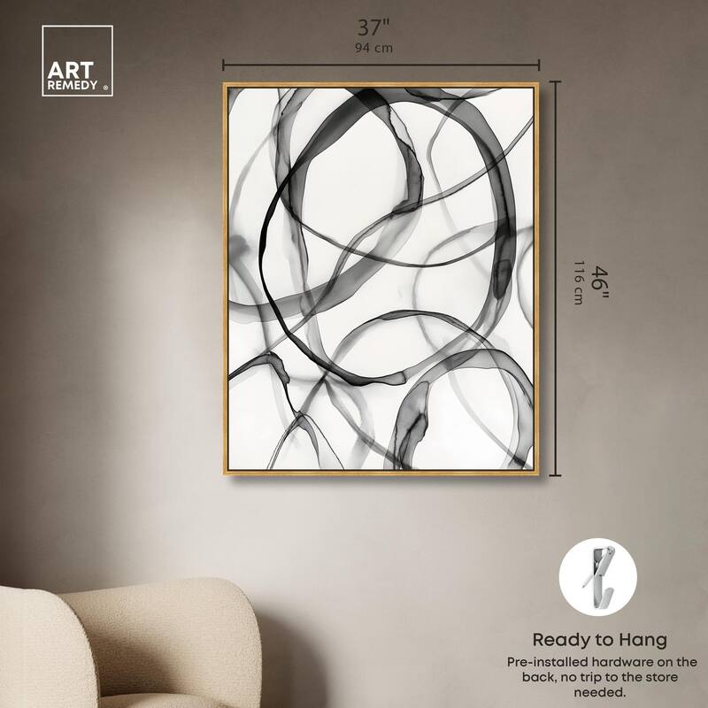 Dynamic Interplay II Canvas by Art Remedy