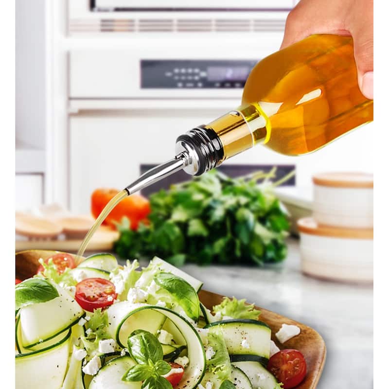 Prime Cook 5 Piece Oil & Vinegar Cruet Set