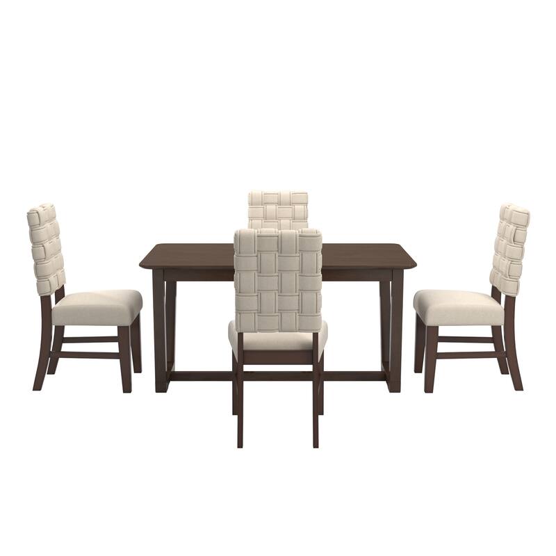 Orlo Rectangular Dining Table Set by iNSPIRE Q Modern