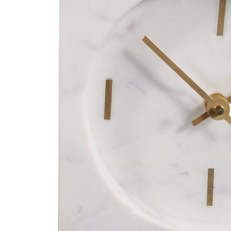 Contemporary Marble Decorative Clock