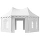 preview thumbnail 2 of 8, Outsunny 22 x 16 ft Party Tent, Wedding Tent with Sidewalls, Heavy Duty Event Tent with 2 Doors and 6 Windows