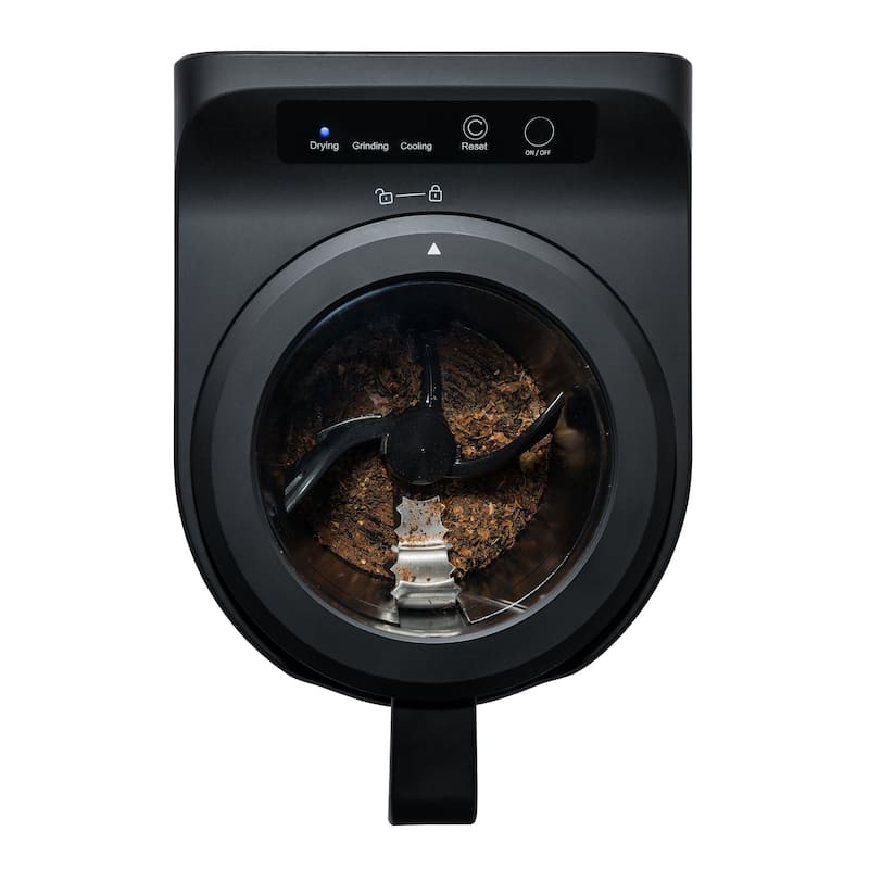 Luma Electric Kitchen Composter, 2.5L Capacity Odorless Countertop Compost Bin with Lid Clear-View Window