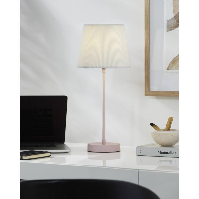 Livabliss Rigel Modern & Contemporary Buffet Table Lamp - 21"H x 8"W x 8"D