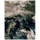 preview thumbnail 12 of 41, SAFAVIEH Glacier Keesha Modern Abstract Rug 10'6" x 14' - Navy/Green - Rectangle