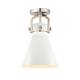 Option Polished Nickel / White