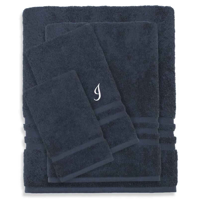 Authentic Hotel and Spa 100% Turkish Cotton 4PC Denzi Towel Set. - I