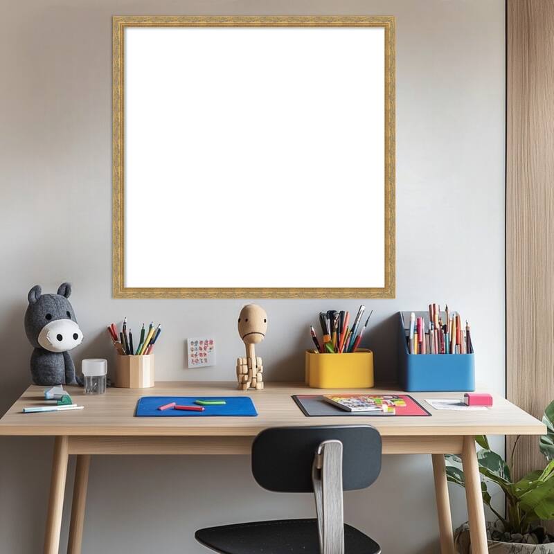 Mila Framed Dry Erase Magnetic Board