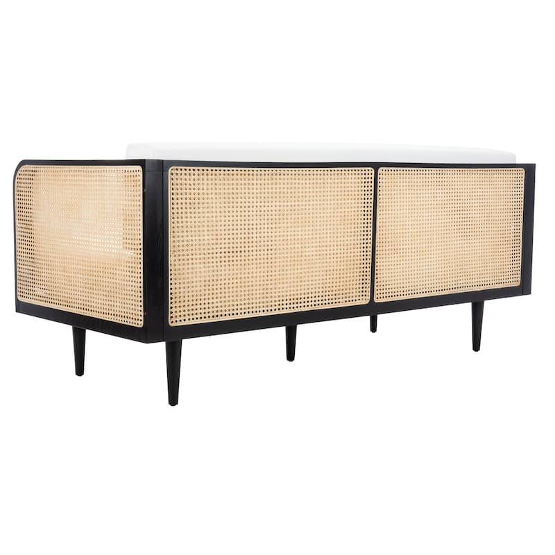 SAFAVIEH Home Helena French Cane Daybed - 75"W x 33"D x 31"H