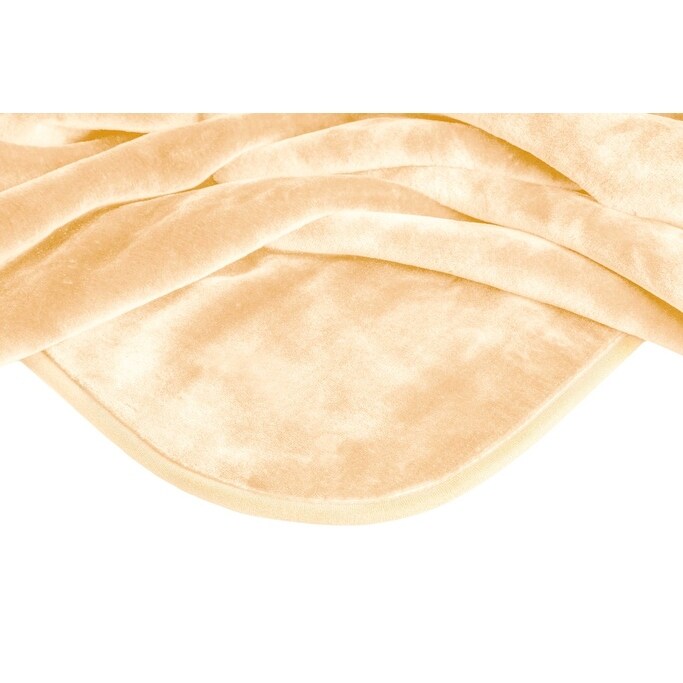 VIVALON Solid Color Silky Soft Heavy Duty Quality reversible Korean Mink Blanket 