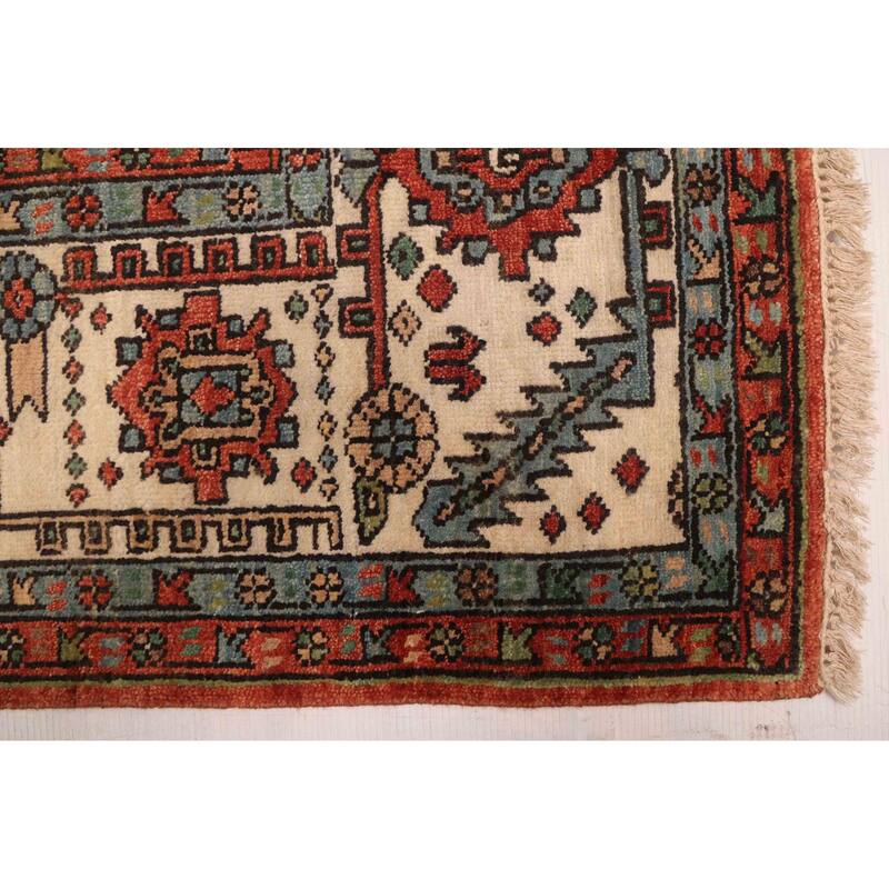 ECARPETGALLERY Hand-knotted Jules Sultane Dark Copper Wool Rug - 8'11 x 11'10