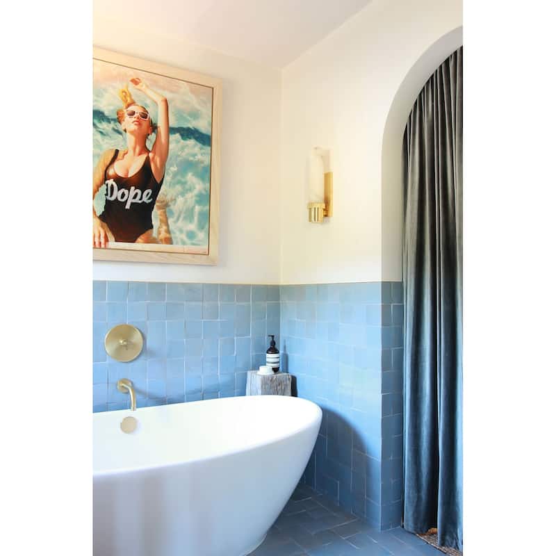 Hudson Valley Lighting Argon Single Light 15" Tall LED Wall Sconce