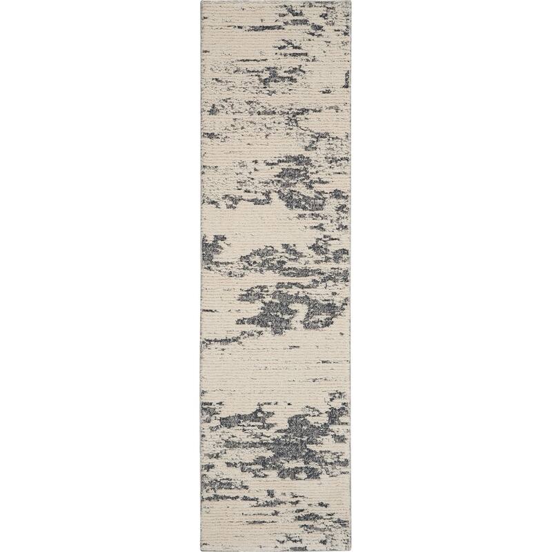 Nourison Textured Contemporary Abstract Area Rug