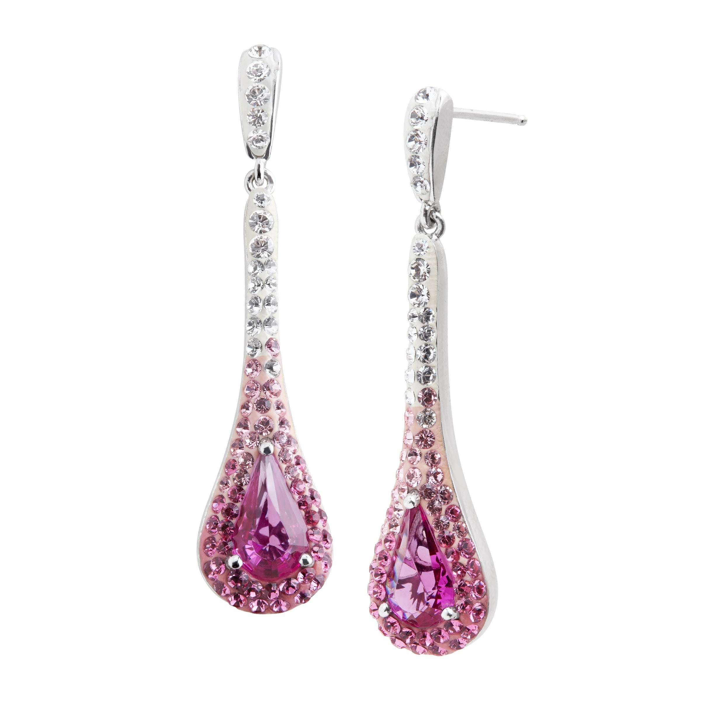 pink swarovski crystals