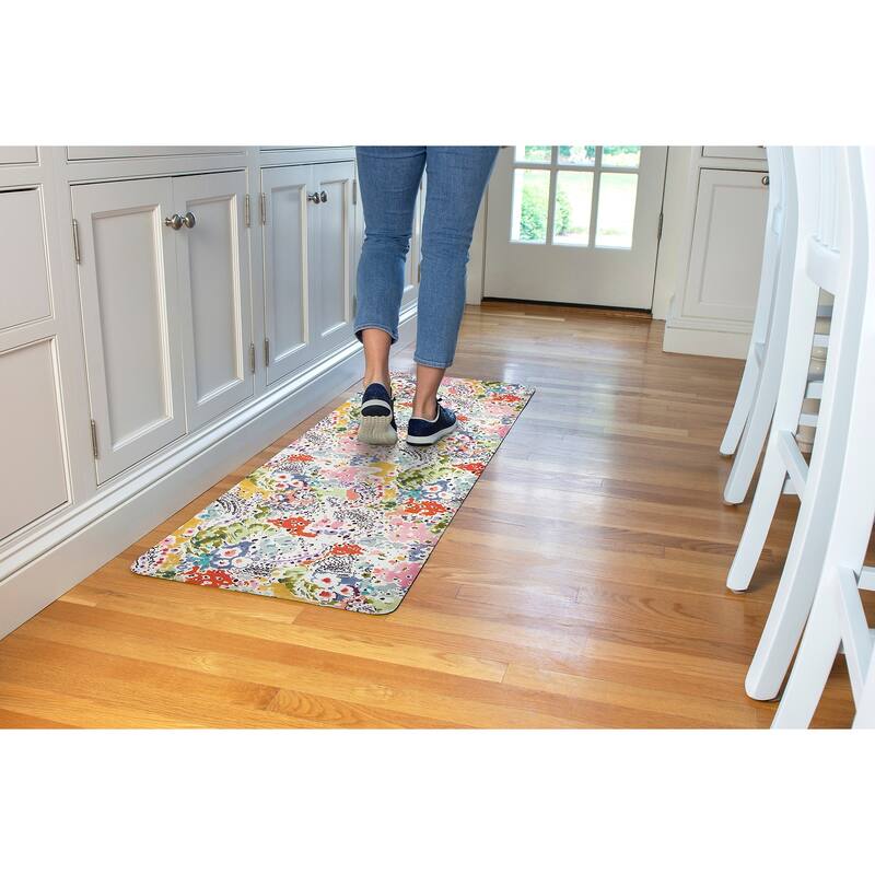 FloorPops Teddi Anti-Fatigue Comfort Long Mat - 20in x 60in x