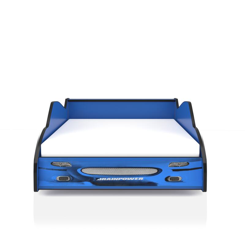 Buckner Mordern Race Car Design Youth Platform Bed by Furniture of America