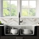 preview thumbnail 51 of 68, Karran Retrofit Apron Front Quartz Double Bowl Kitchen Sink