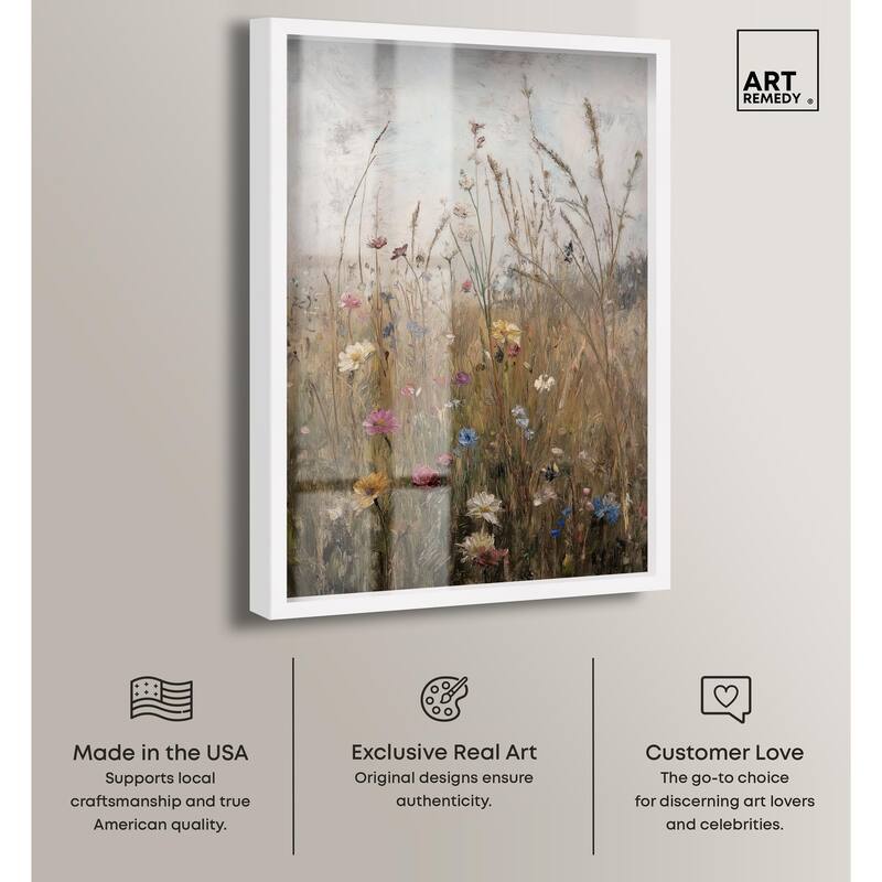 Field of Forgotten Dreams I Shadowbox by Art Remedy