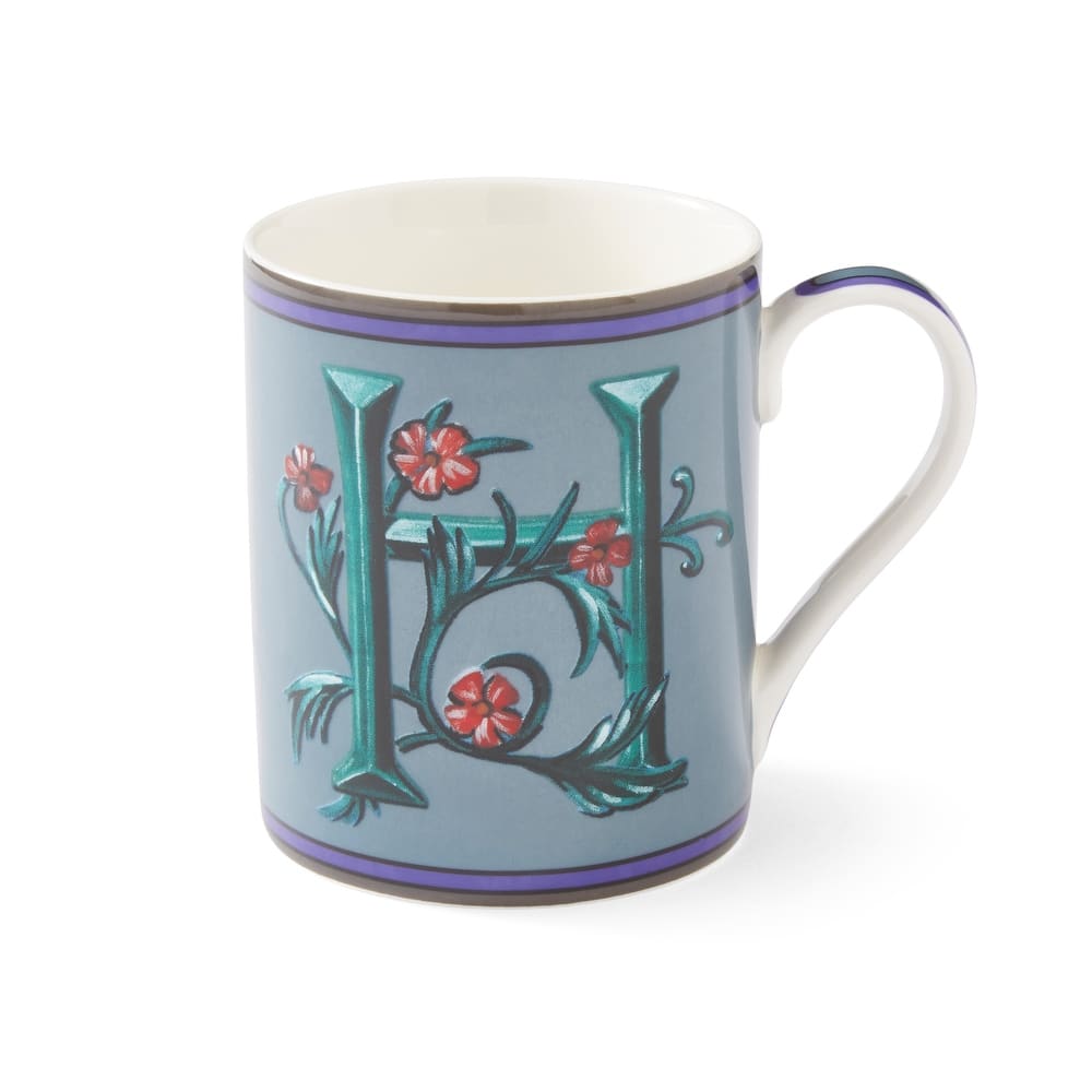Kit Kemp for Spode for Spode Alphabet 12 Ounce Mug