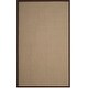 preview thumbnail 96 of 104, SAFAVIEH Natural Fiber Urbana Casual Border Sisal Rug 5' x 8' - Sage/Brown - Rectangle