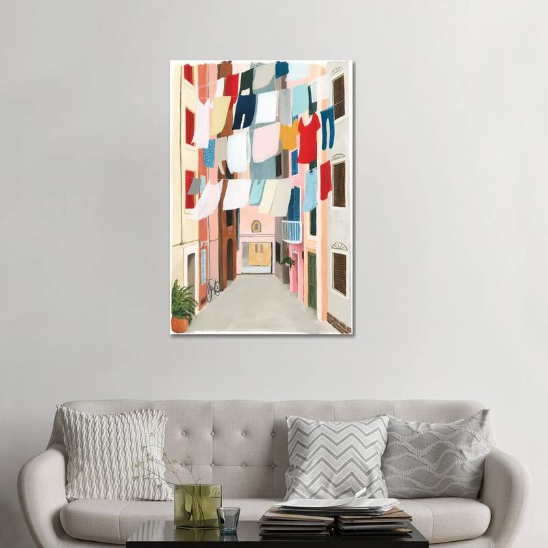 iCanvas "Laundry Day II" by Grace Popp Canvas Print - 48x32x1.5