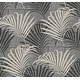 preview thumbnail 2 of 3, Seabrook Designs Hollywood Palm Unpasted Wallpaper 27 in. W x 27 ft. L - Charcoal