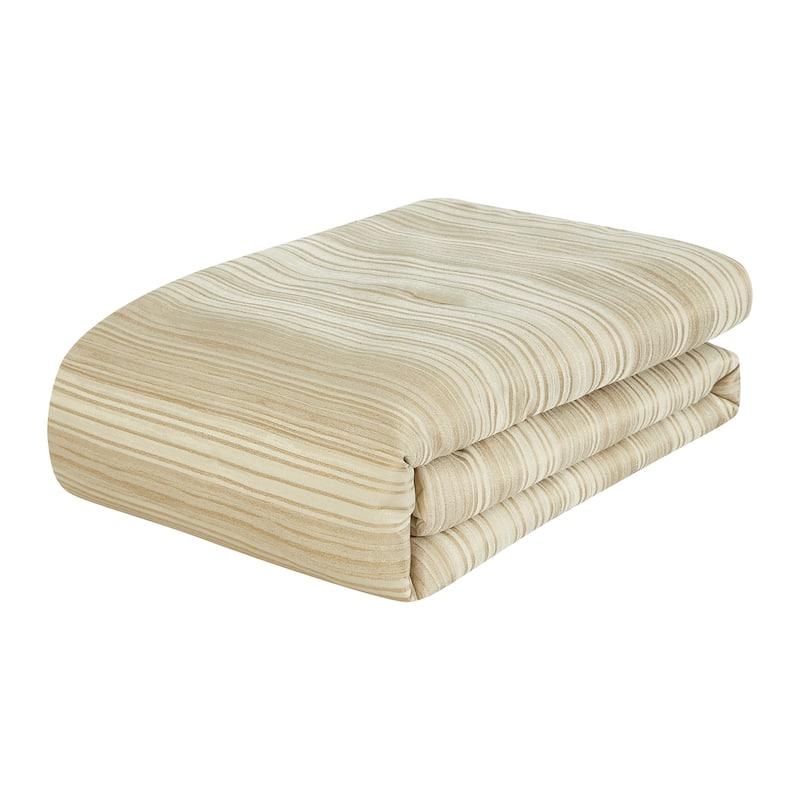 Golden Stripe 10 Piece Bed in a Bag