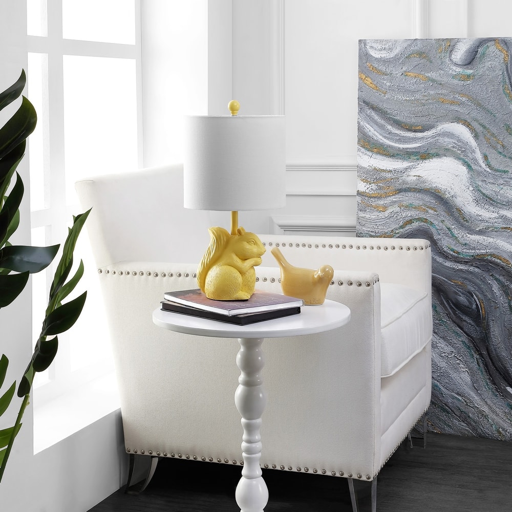 SAFAVIEH Kids Lighting Jeana 18" Squirrel Lamp - 9"x9"x18" - 9"Wx9"Dx18"H