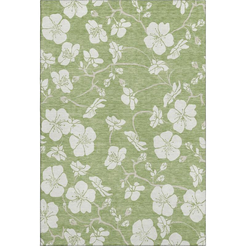 Premium Washable Super Soft Modern Floral Mayfield Rug