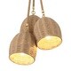 preview thumbnail 3 of 4, Crystorama Lighting Group JAC-10507 Jace 11" Wide LED Multi Pendant