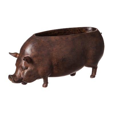 Pig Resin Planter