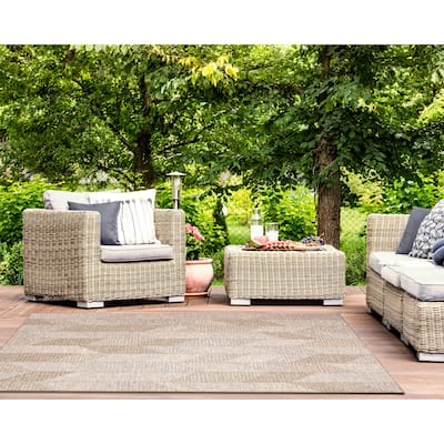 Liora Manne Orly Angles Indoor/Outdoor Rug