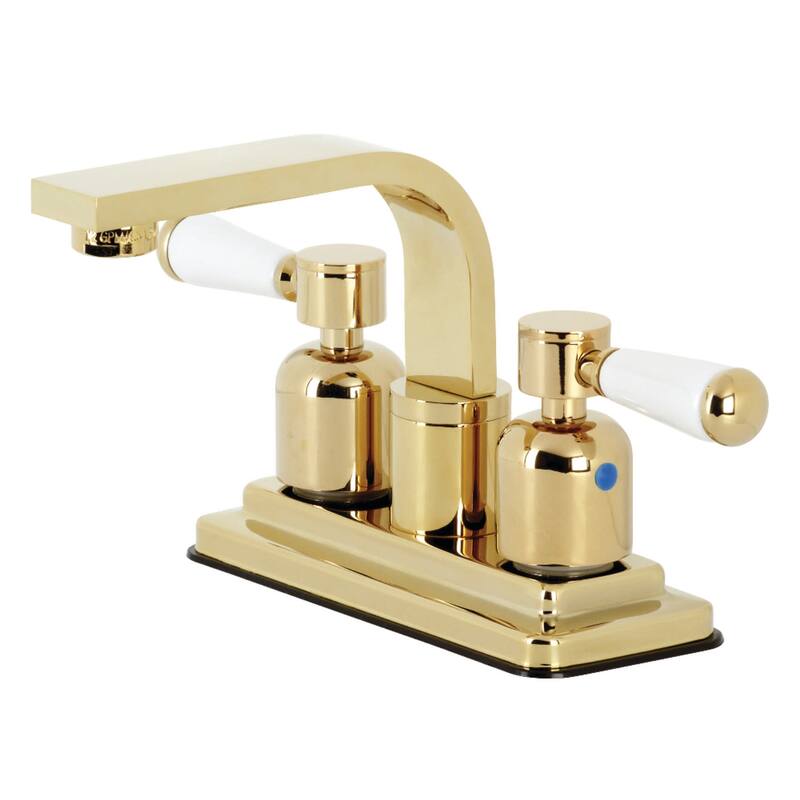 Kingston Brass Paris 1.2 GPM Deck Mounted Centerset Bathroom Faucet