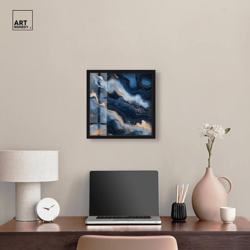 Deep Sea Geode IV Shadowbox by Art Remedy