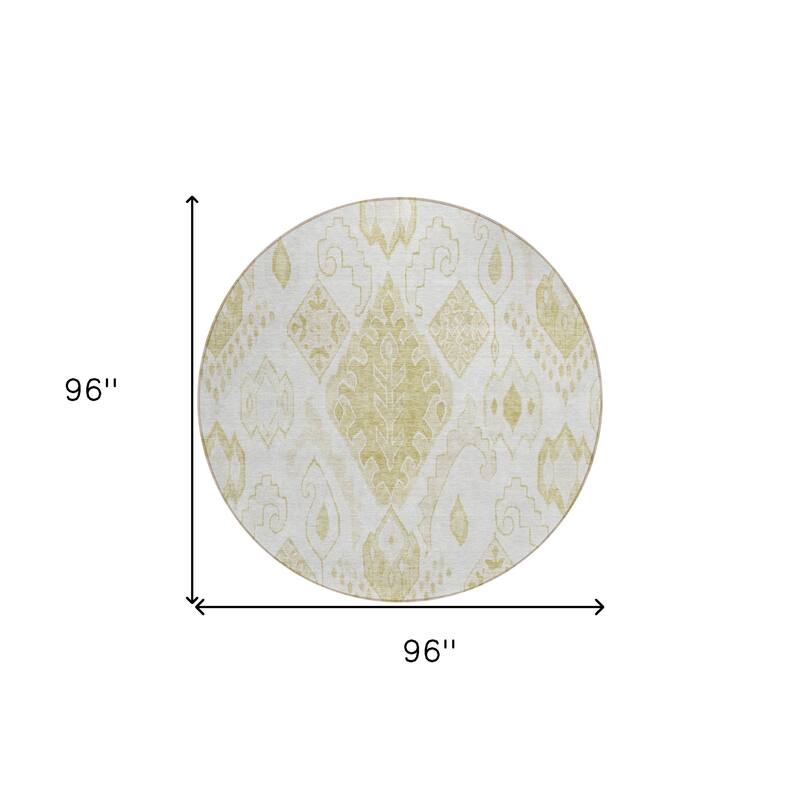 HomeRoots Moroccan Transitional Rectangle Outdoor Rug