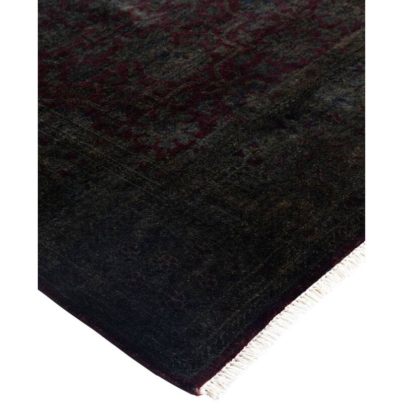 Overdyed One-of-a-Kind Hand-Knotted Area Rug - Gray - 6' 0" x 8' 5"