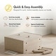 preview thumbnail 3 of 2, Furniture of America Badvard Farmhouse Rustic White Wood Side Chair (Set of 2)