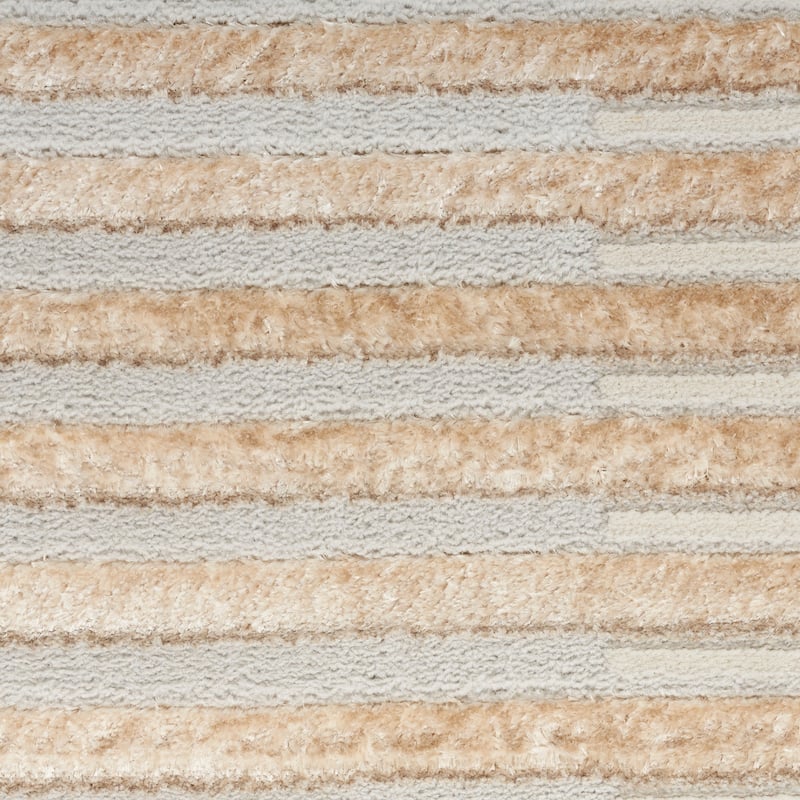 Nourison Brushstrokes Indoor only Striped Area Rug