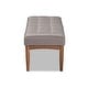 preview thumbnail 14 of 18, Sanford Mid-Century Modern Dining Bench