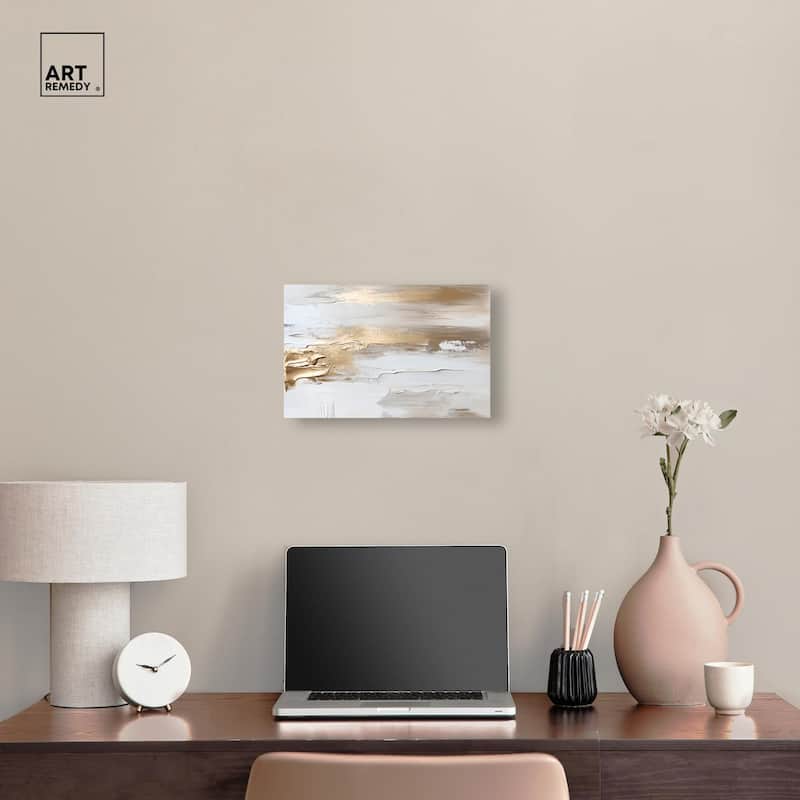 Soothing Waves Canvas by Art Remedy, Gallery Wrapped