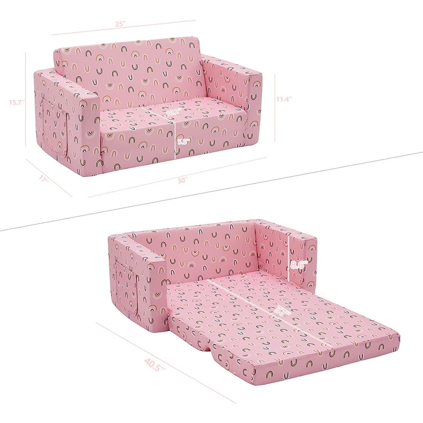 Kids fold out couch kmart deals
