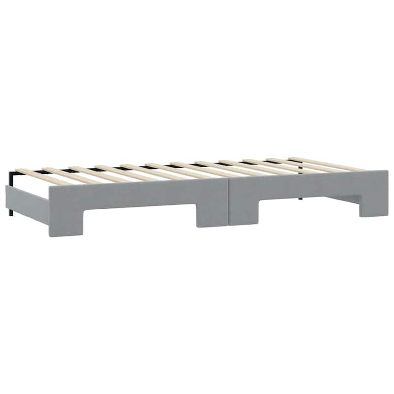 vidaXL Day Bed Upholstered Sleeper Sofa Bed for Bedroom Living Room Fabric