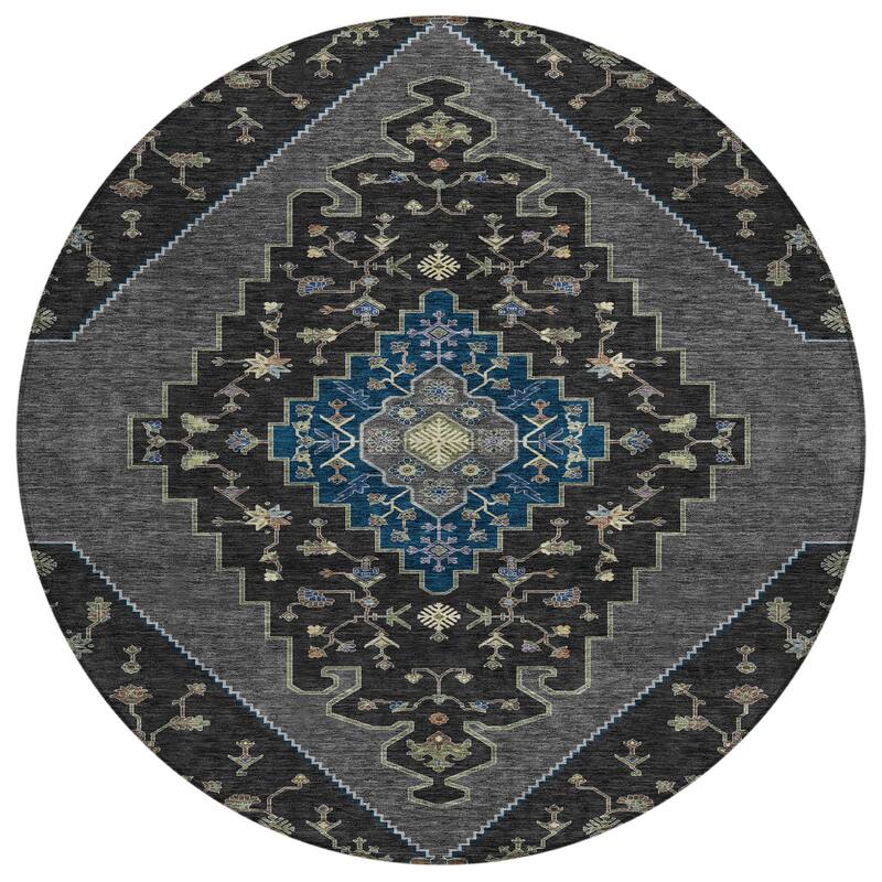 Machine Washable Indoor/ Outdoor Global Marrakesh Chantille Rug