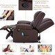 preview thumbnail 7 of 20, AECOJOY 2-Seater Recliner Loveseat with Heat and Massage Function