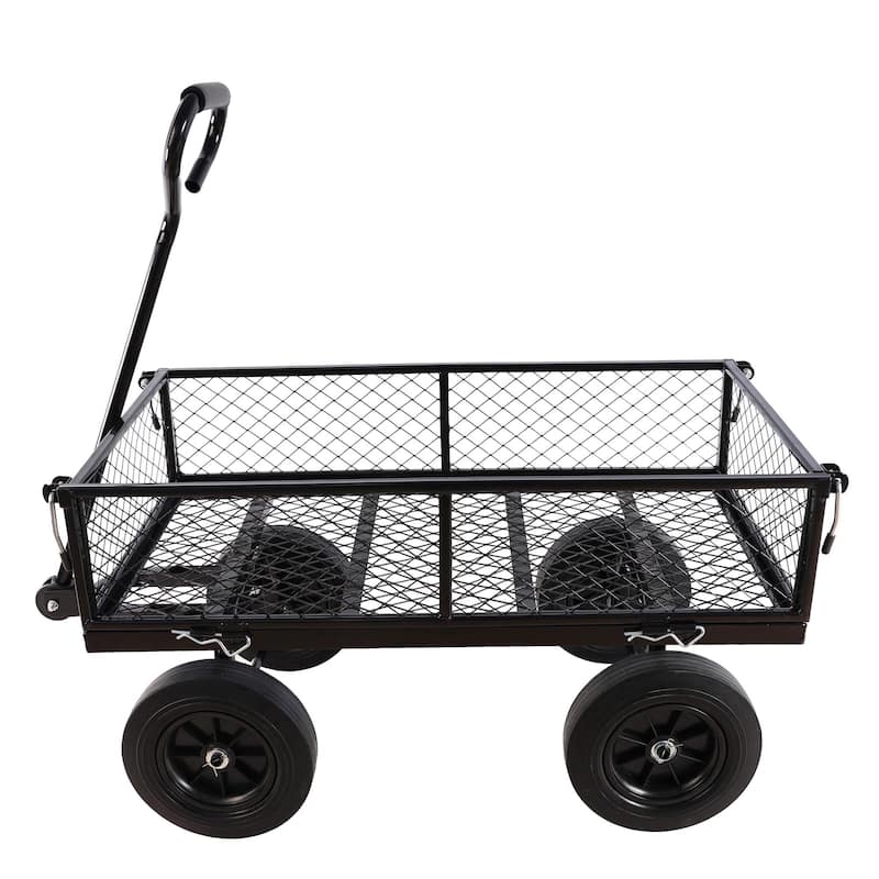 Outdoor Garden Tools Cart/Wagon/Trucks with Solid Tires