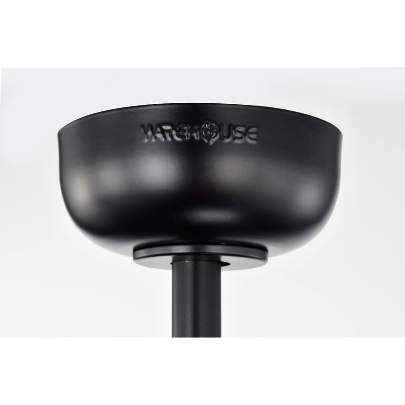 Loredana 26 Inch Industrial-Contemporary Style Matte Black Oil-rubbed Finish Ceiling Lighted Fandelier with Remote