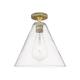 Option Brushed Brass / Clear