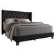 preview thumbnail 30 of 28, Homer Tufted Upholstered Panel Bed