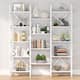Large Triple Wide 5-Shelf Etagere Bookcase