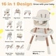 preview thumbnail 8 of 8, Gymax 16-in-1 Baby High Chair w/ Activity Center Booster Seat Building