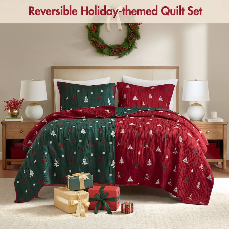 Madison Park Winter Coverlet Mini Set